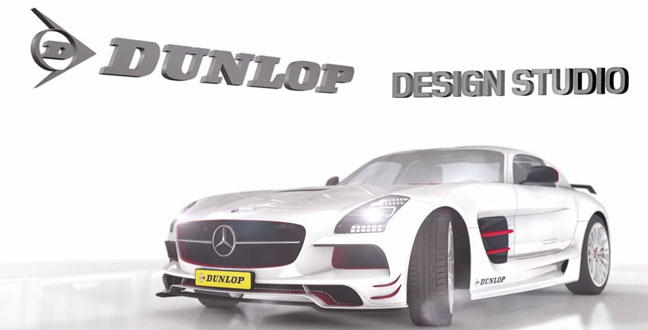 Mini-séries Dunlop et AMG - Développement des pneumatiques