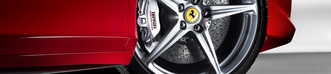 Pneus Bridgestone S001 sur une Ferrari 458