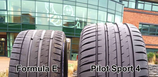 Michelin Pilot Sport 4 contre Formule E