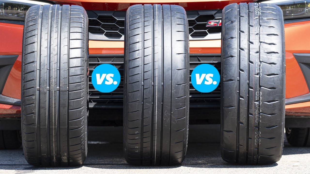 Bridgestone Potenza Sport contre Potenza Race contre RE-71RS