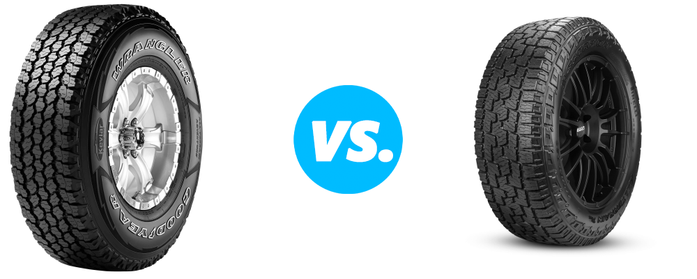 Goodyear Wrangler All Terrain Adventure vs Pirelli Scorpion All Terrain Plus